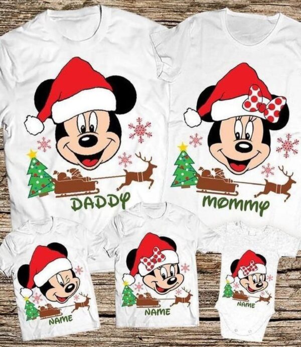 Camisetas Navideñas Para Toda la Familia - Imagen 53