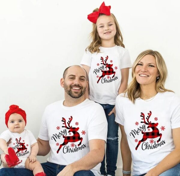 Camisetas Navideñas Para Toda la Familia - Imagen 61